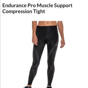 CW-X black pro muscle support compression tight